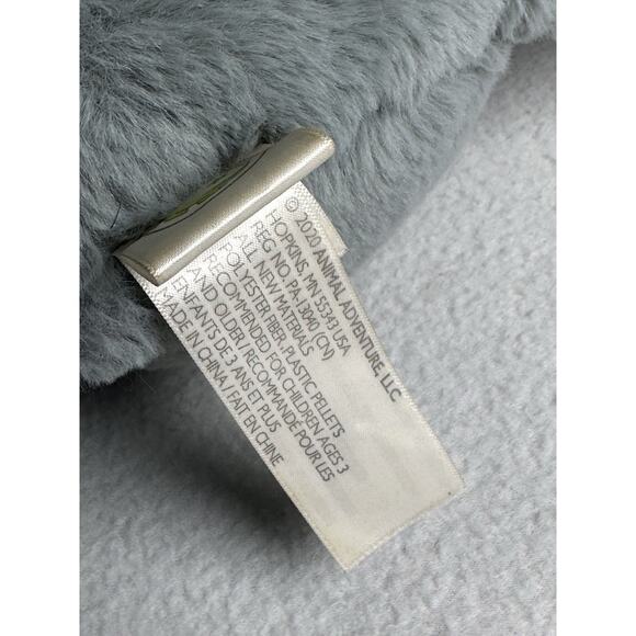 Animal Adventure Elephant Plush 17” Jumbo Floppy Large Pillow 2020 Gray Grey NWT - Picture 4 of 7